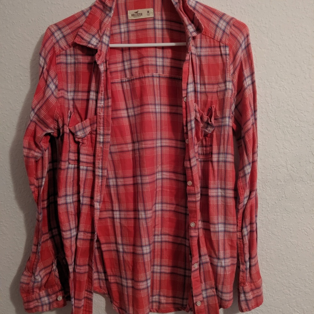 Plaid button up